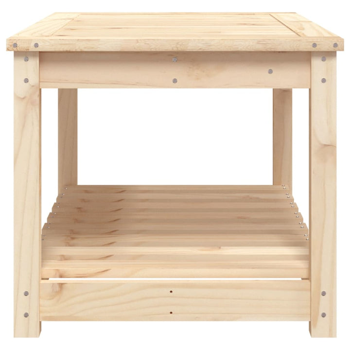 Trädgårdsbord 82,5X50,5X45 Cm Massiv Furu