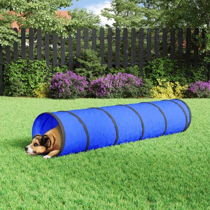 Hundtunnel Blå Polyester