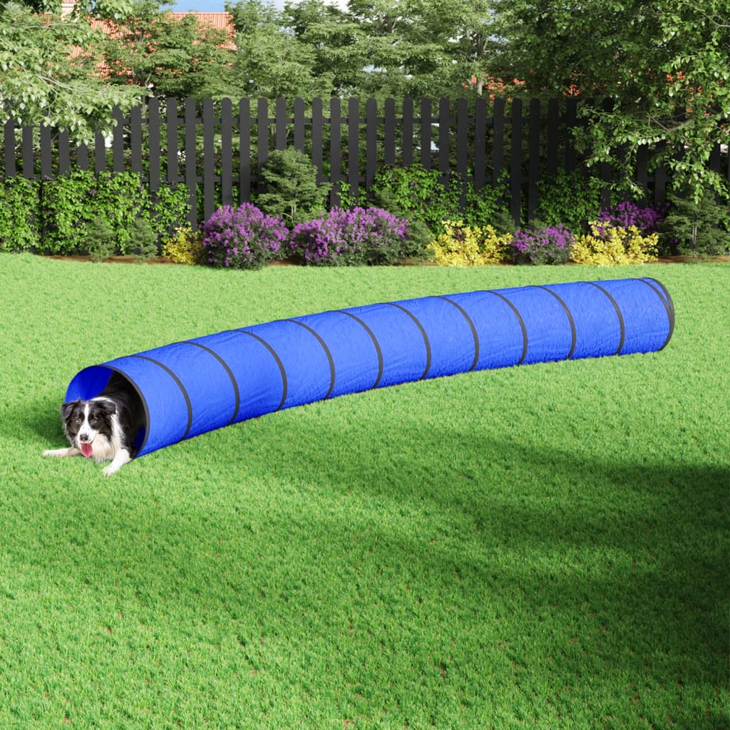 Hundtunnel Blå Polyester