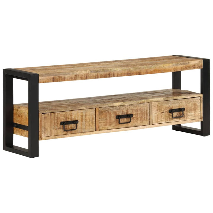 Tv-Bänk 120X30X45 Cm Massivt Återvunnet Trä