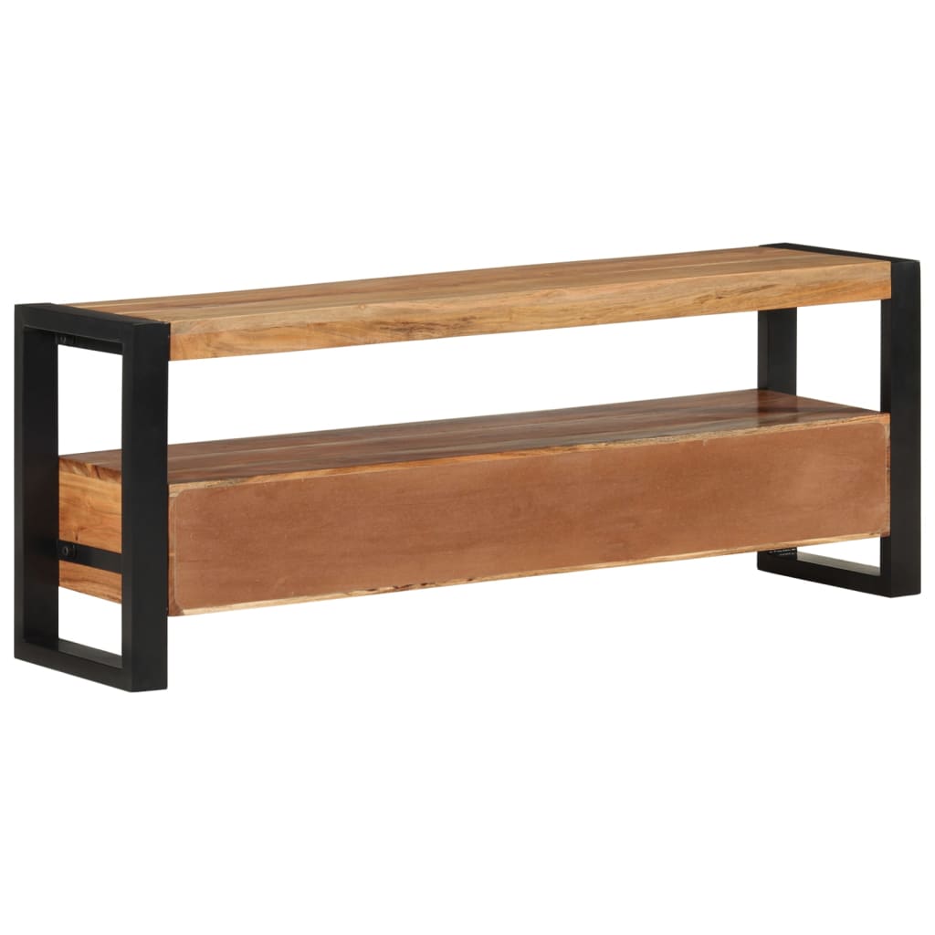 Tv-Bänk 120X30X45 Cm Massivt Återvunnet Trä