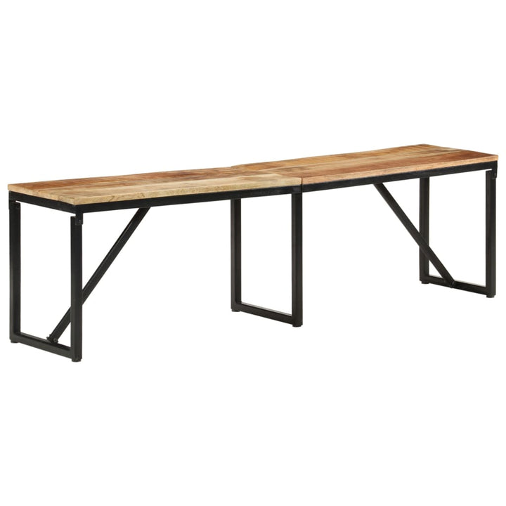 Bänk Massivt Mangoträ