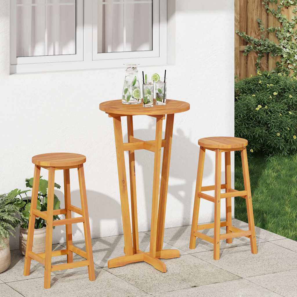 Ståbord För Utomhusbruk Ø60X105 Cm Massivt Akaciaträ