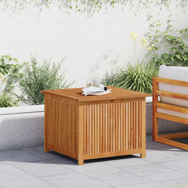 Dynbox 75X75X58 Cm Massivt Akaciaträ