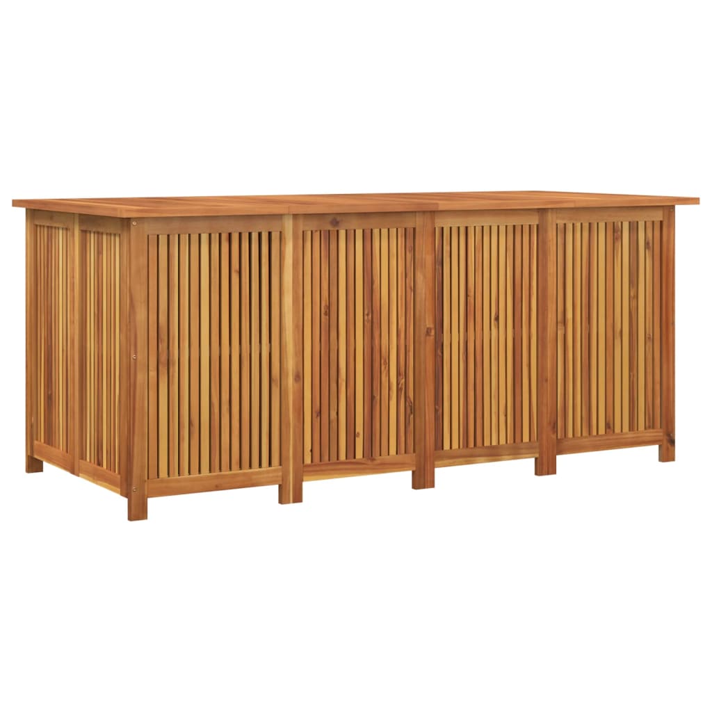 Dynbox 175X80X75 Cm Massivt Akaciaträ