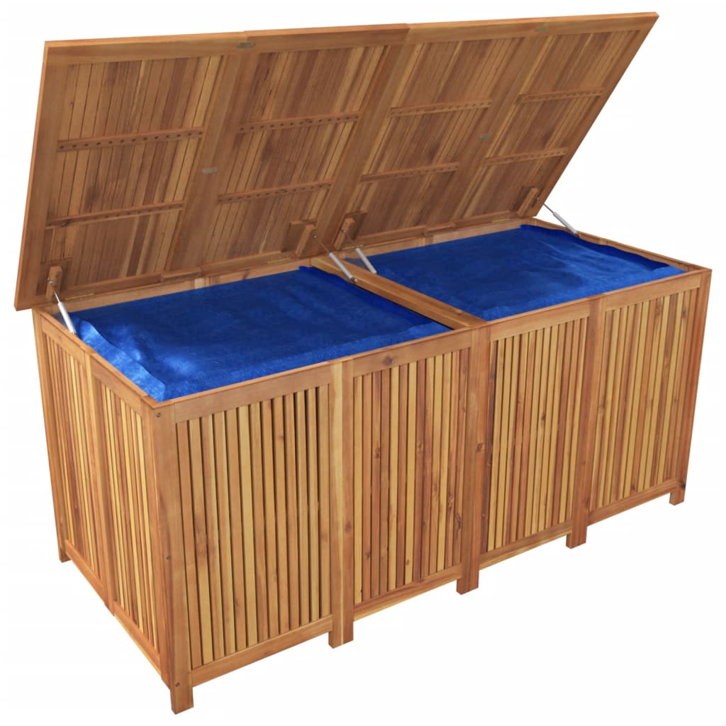 Dynbox 175X80X75 Cm Massivt Akaciaträ