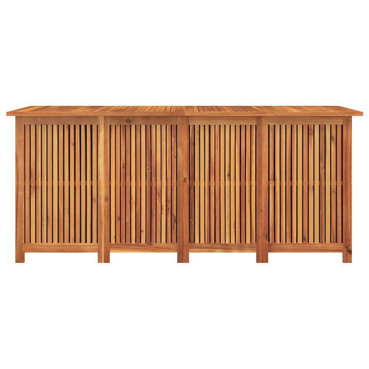 Dynbox 175X80X75 Cm Massivt Akaciaträ