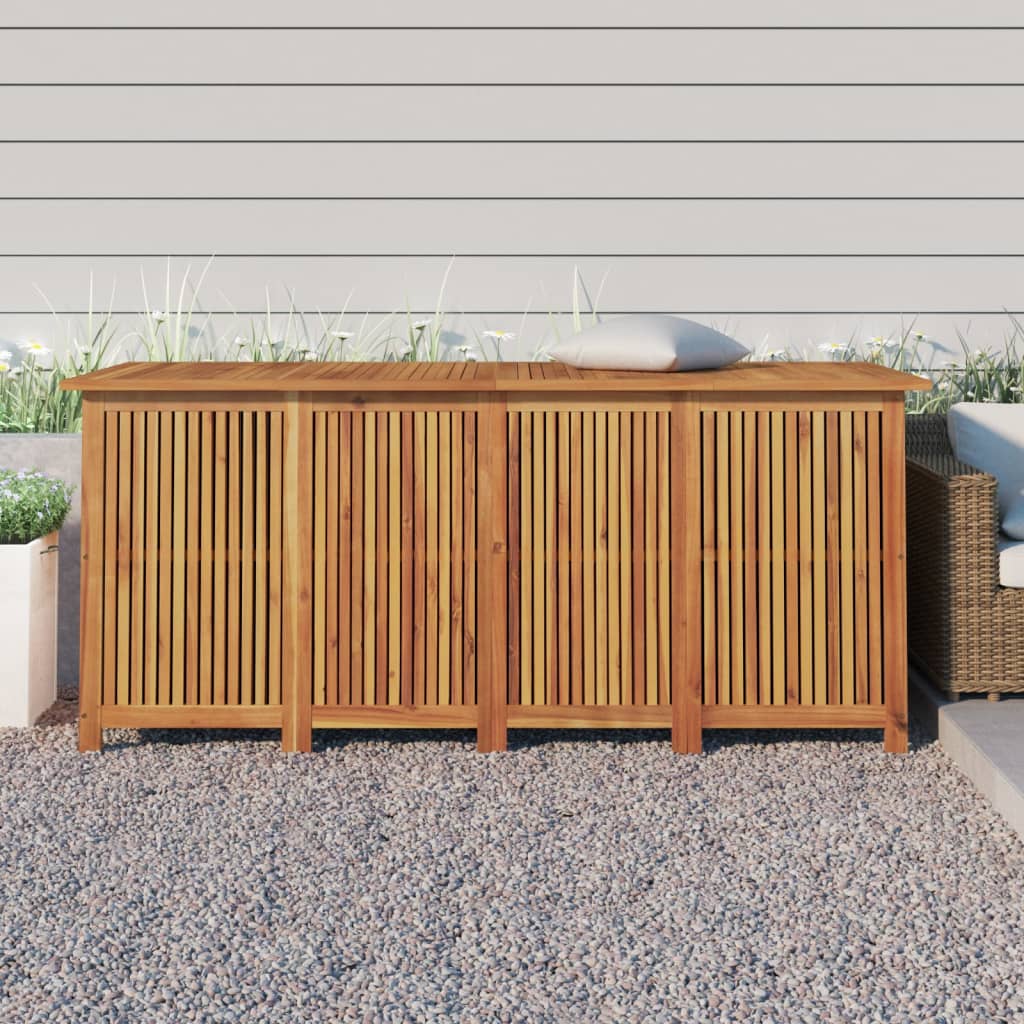 Dynbox 175X80X75 Cm Massivt Akaciaträ
