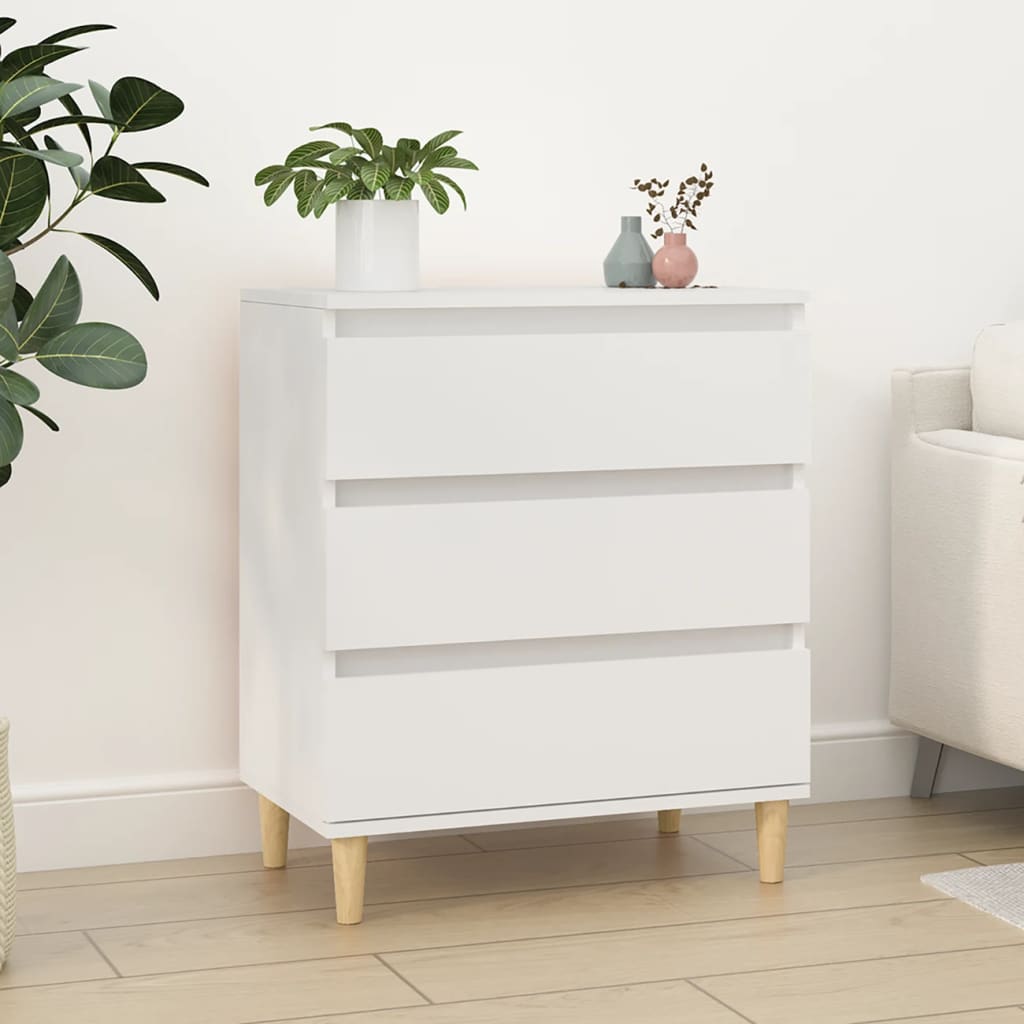 Byrå Ek 60X35X70 Cm Konstruerat Trä