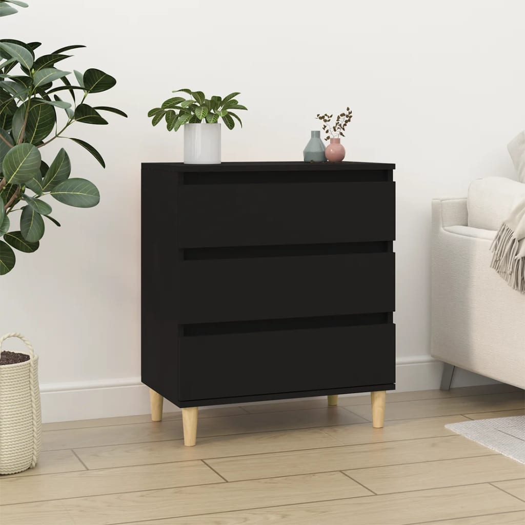 Byrå Ek 60X35X70 Cm Konstruerat Trä