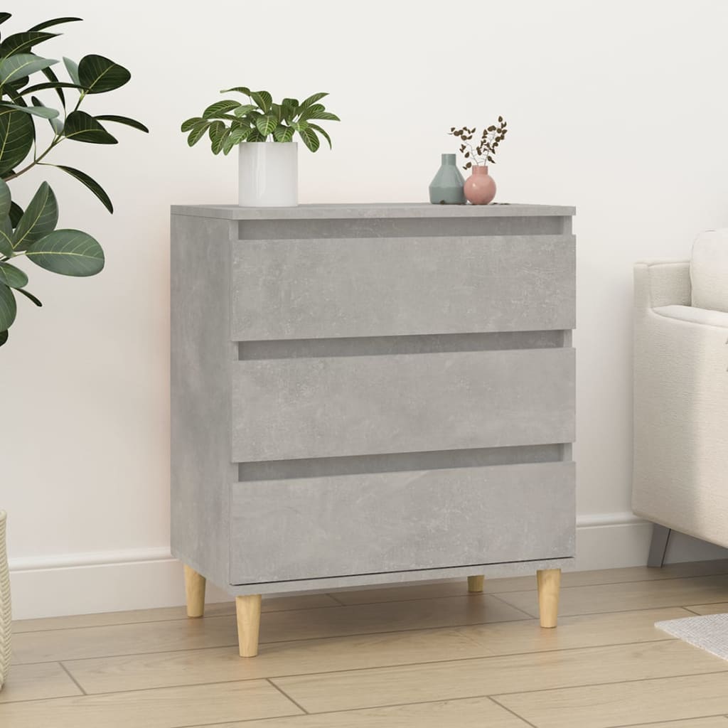 Byrå Ek 60X35X70 Cm Konstruerat Trä