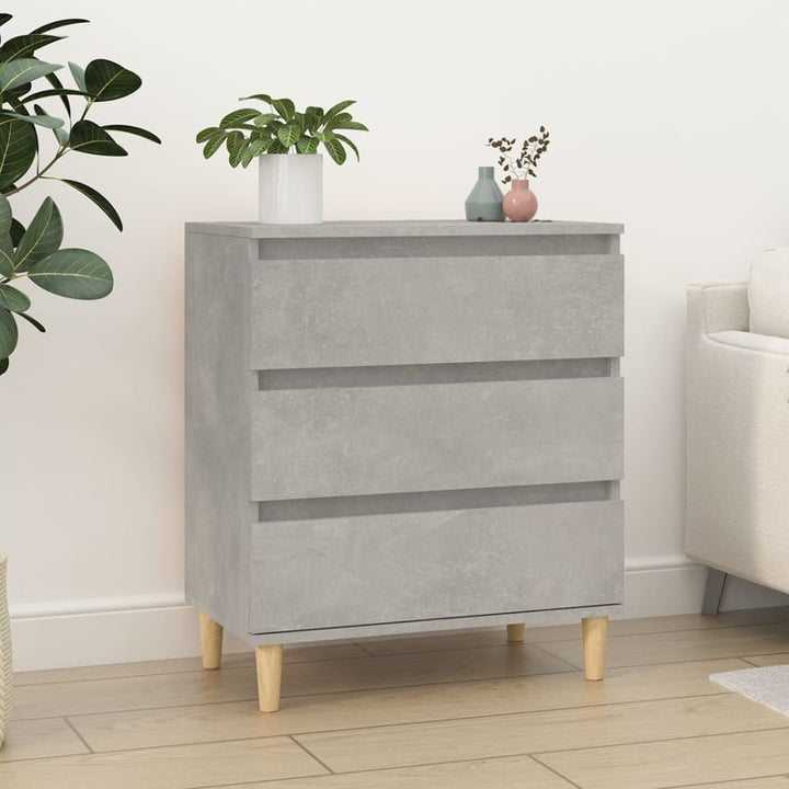 Byrå Ek 60X35X70 Cm Konstruerat Trä