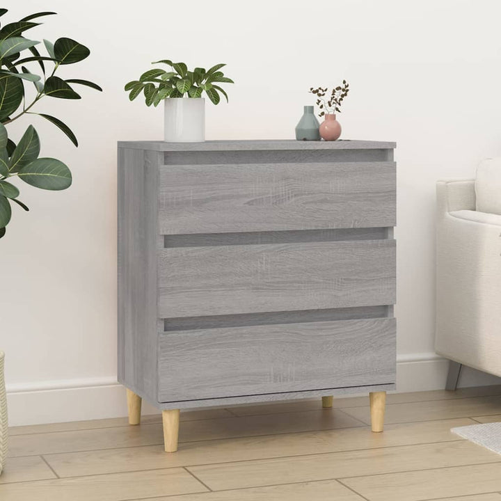 Byrå Ek 60X35X70 Cm Konstruerat Trä