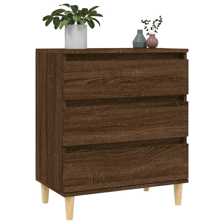 Byrå 60X35X70 Cm Konstruerat Trä