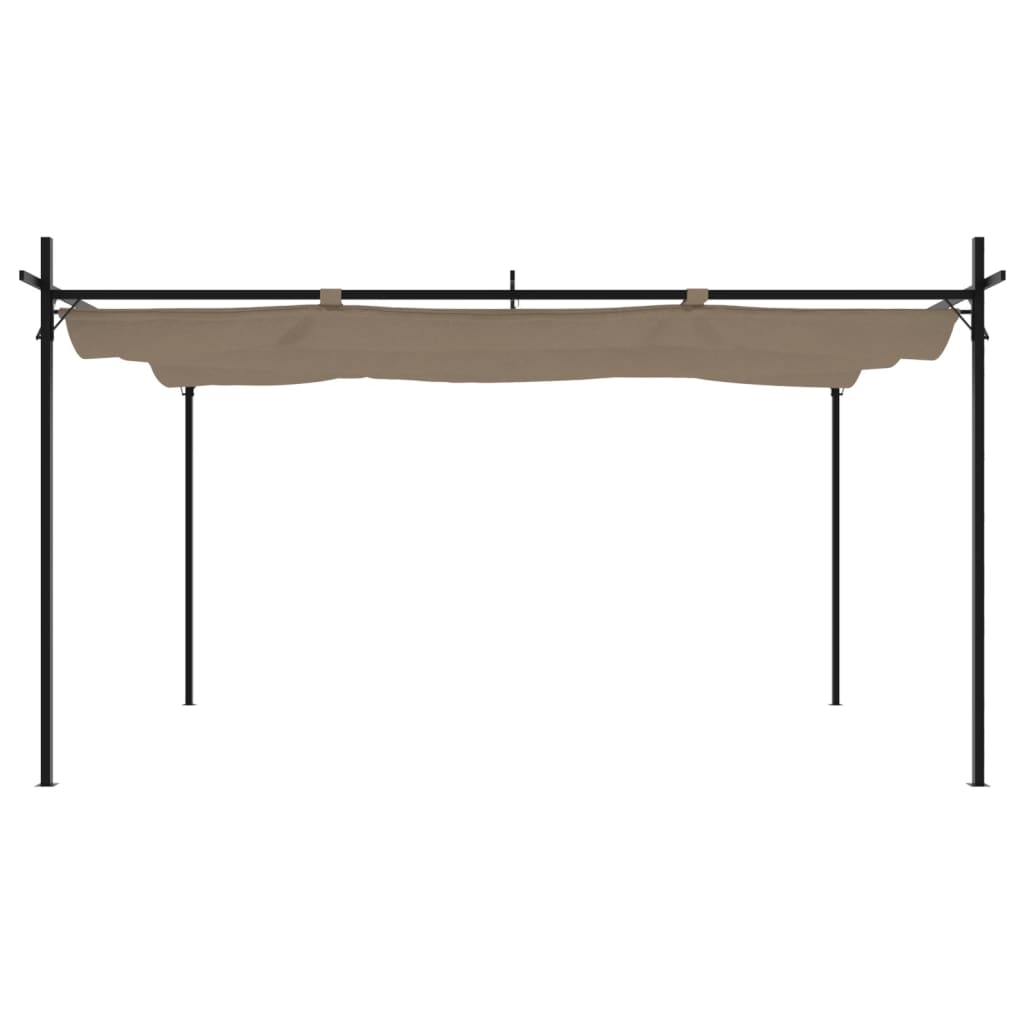Pergola Med Infällbart Tak