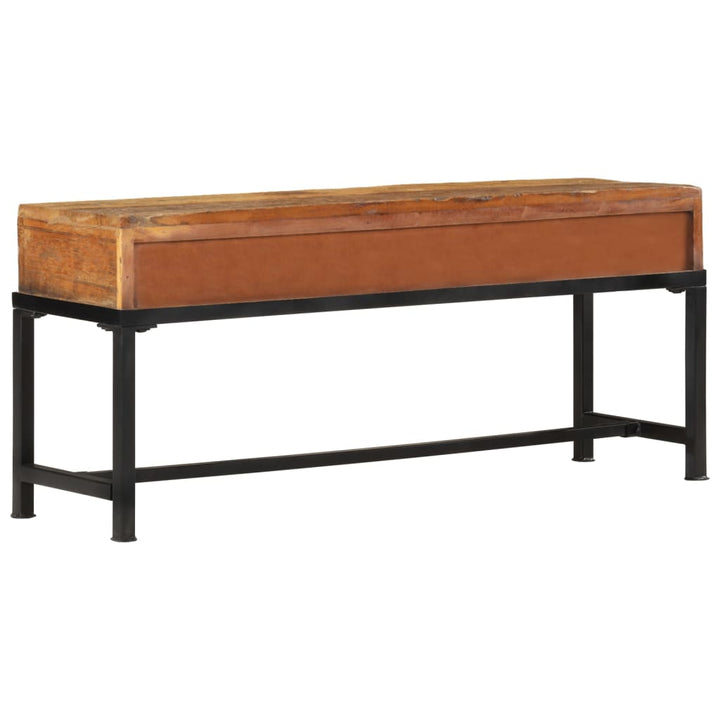 Tv-Bänk 110X30X46 Cm Massivt Återvunnet Trä