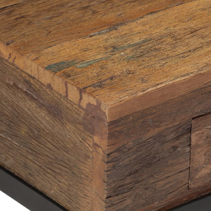 Tv-Bänk 110X30X46 Cm Massivt Återvunnet Trä