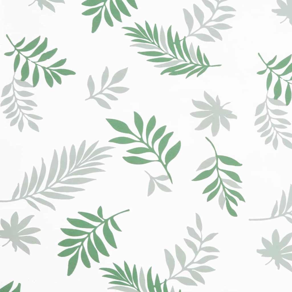 Spridda Kuddar Löv 4 Pcs Bladmönster 50 X 50 Cm Polyester Tyg