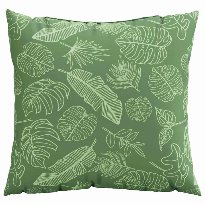 Spridda Kuddar Löv 4 Pcs Bladmönster 50 X 50 Cm Polyester Tyg