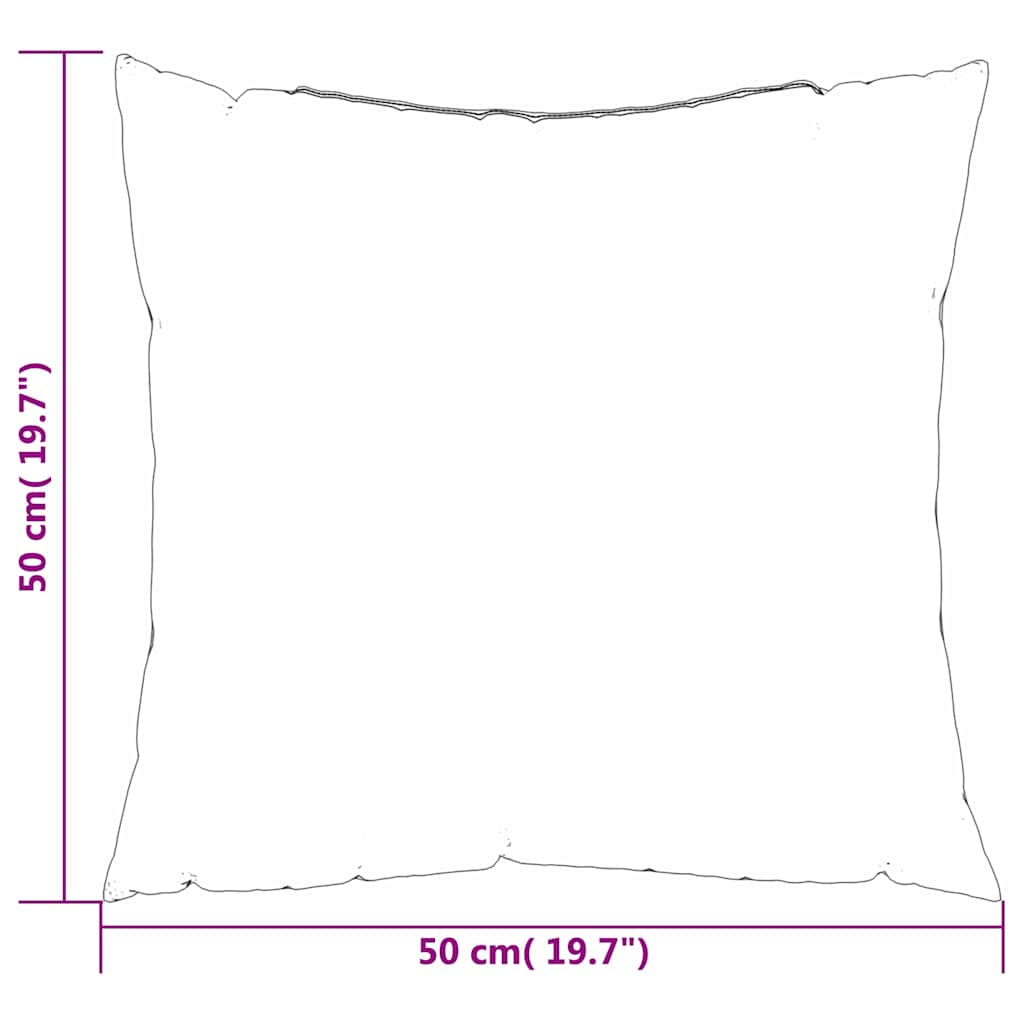 Spridda Kuddar Enfärgad 4 Pcs Rosa 50 X 50 Cm Polyester Tyg