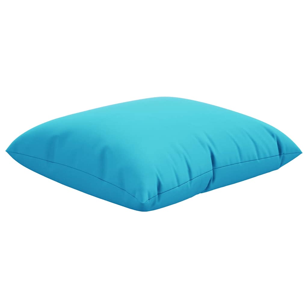 Spridda Kuddar Enfärgad 4 Pcs Turkos 50 X 50 Cm Polyester Tyg