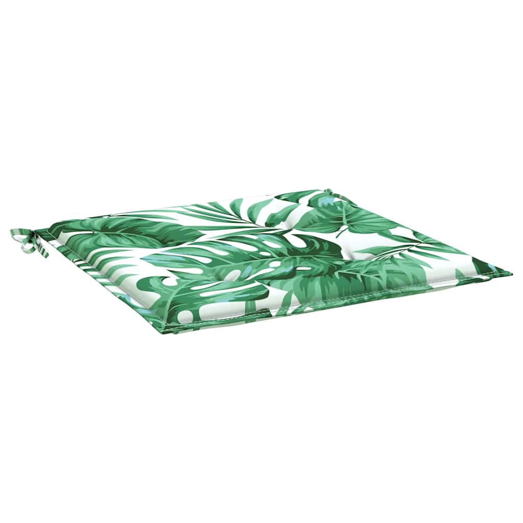Stolkuddar 4 Pcs Bladmönster 50 X 50 X 4 Cm Oxford Tyg