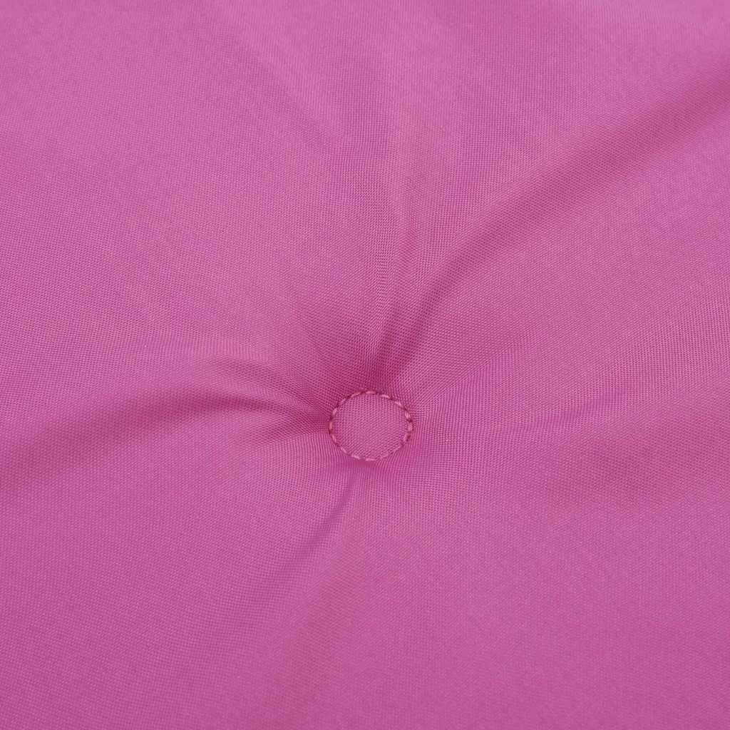 Stolskudde Enfärgad Rosa 100 X 50 X 3 Cm Oxford Tyg