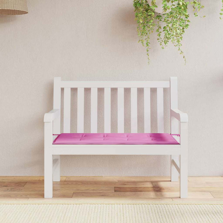 Stolskudde Enfärgad Rosa 100 X 50 X 3 Cm Oxford Tyg
