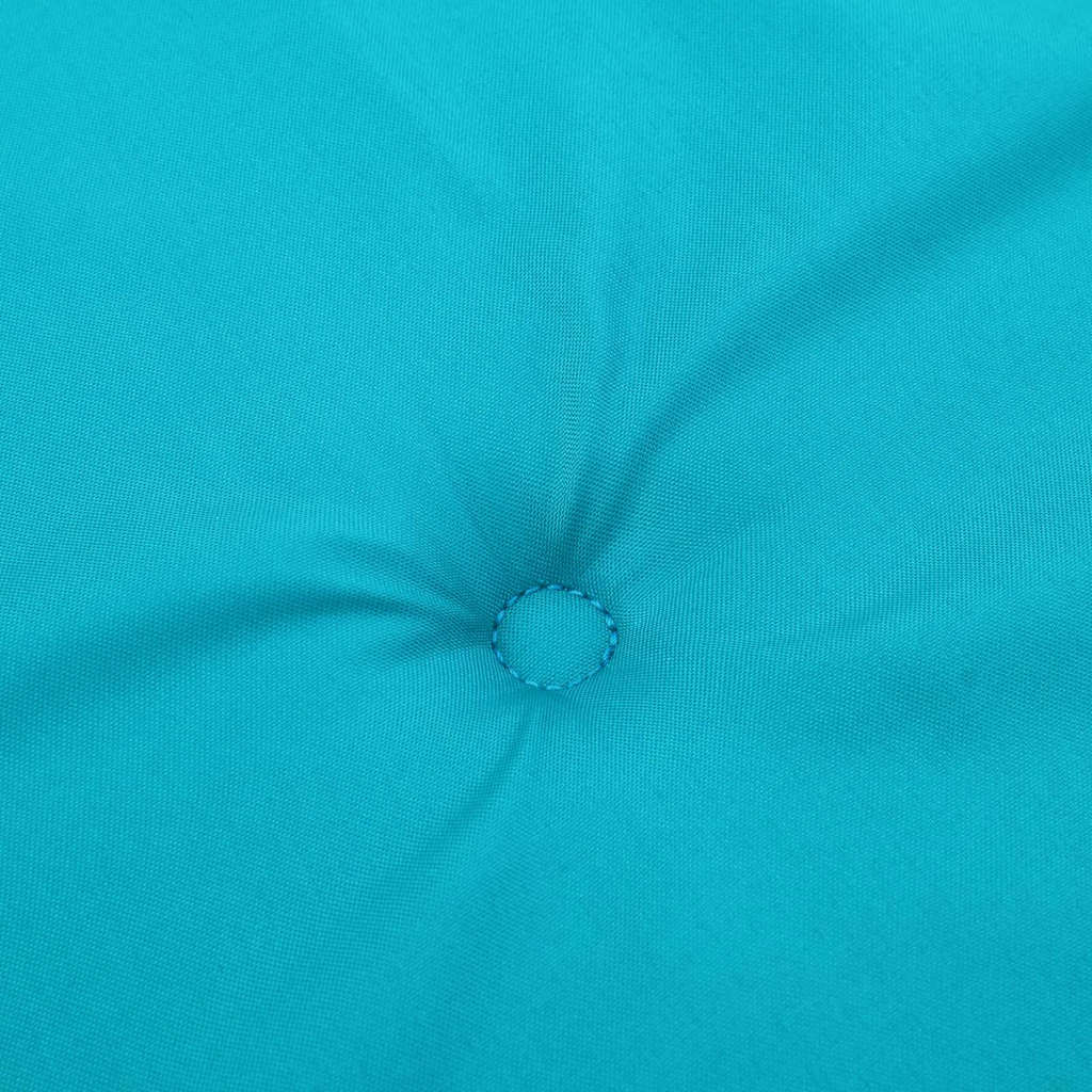 Stolskudde Enfärgad Turkos 100 X 50 X 3 Cm Oxford Tyg