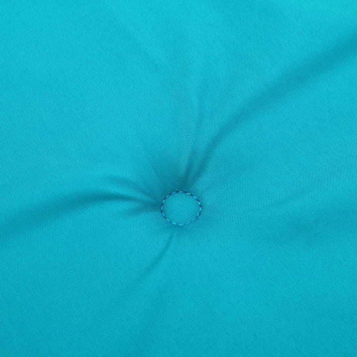 Stolskudde Enfärgad Turkos 100 X 50 X 3 Cm Oxford Tyg