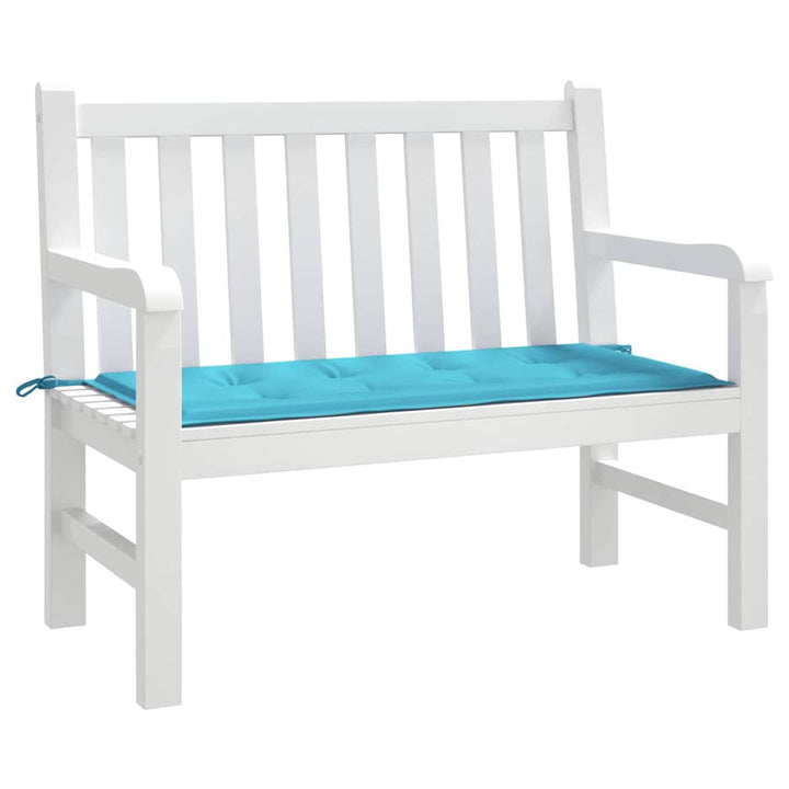 Stolskudde Enfärgad Turkos 100 X 50 X 3 Cm Oxford Tyg