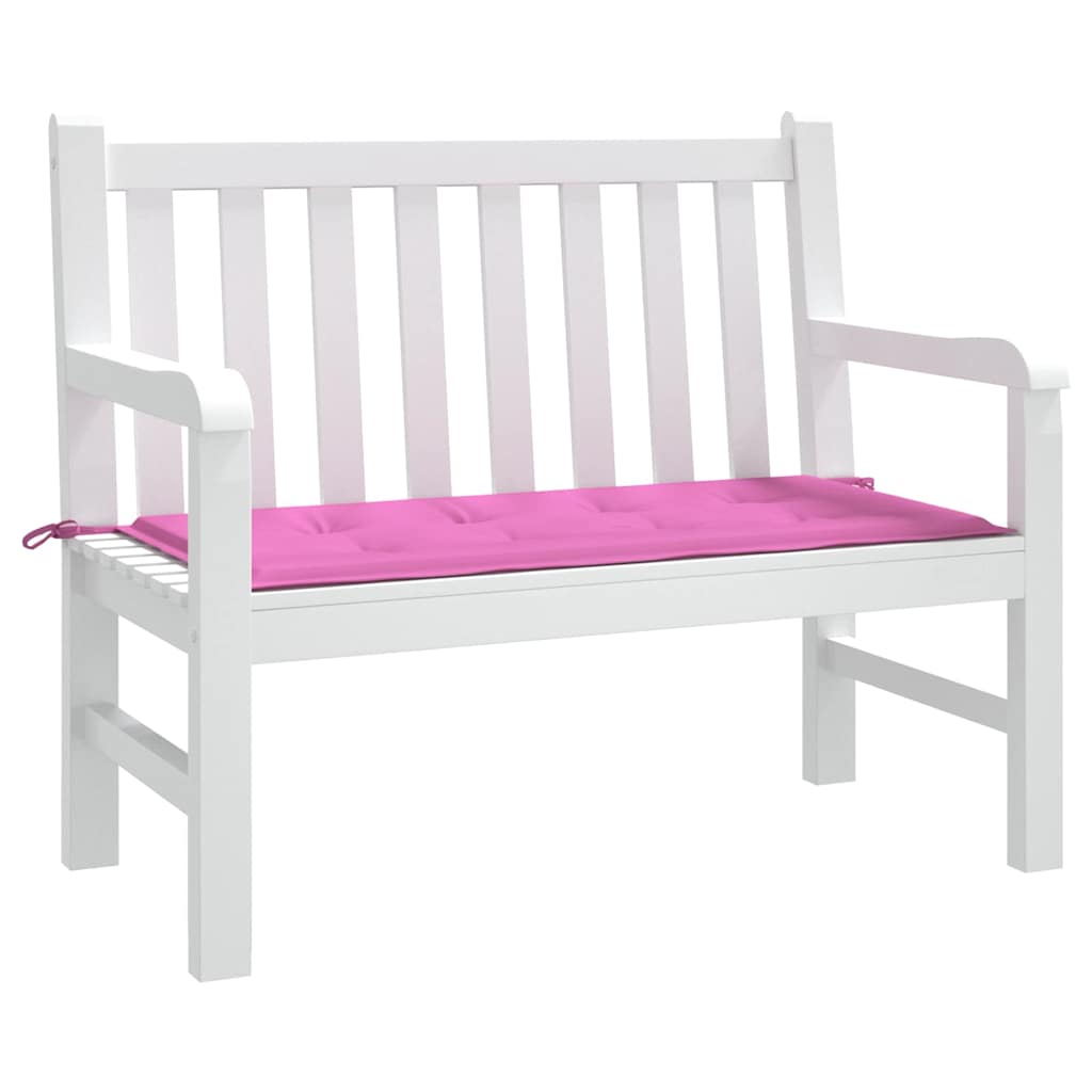 Stolskudde Enfärgad Rosa 120 X 50 X 3 Cm Oxford Tyg