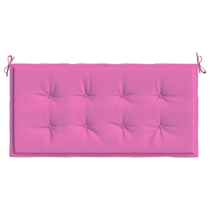 Stolskudde Enfärgad Rosa 120 X 50 X 3 Cm Oxford Tyg