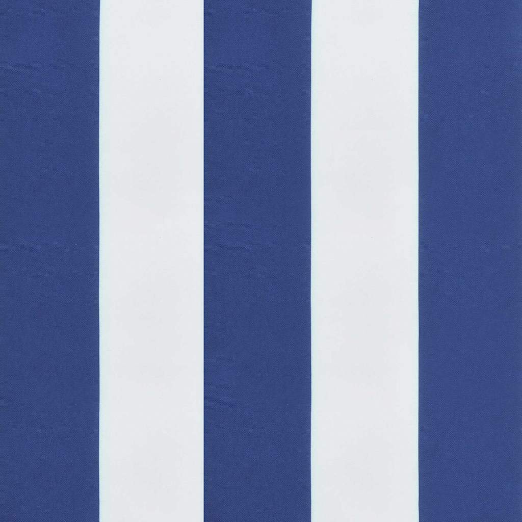 Bänk Kudde Randig Svart Rutigt 150 X 50 X 3 Cm Oxford Tyg
