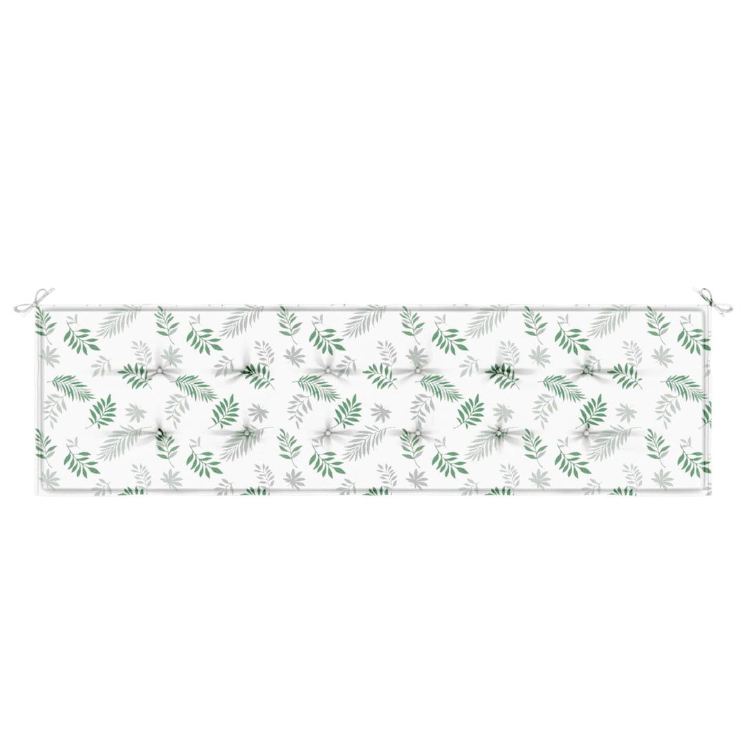 Bänk Kudde Löv Bladdesign 150 X 50 X 3 Cm Oxford Tyg