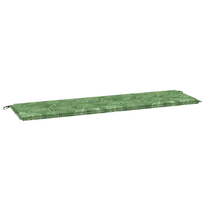 Bänk Kudde Oxford Tyg Bladdesign 150 X 50 X 3 Cm