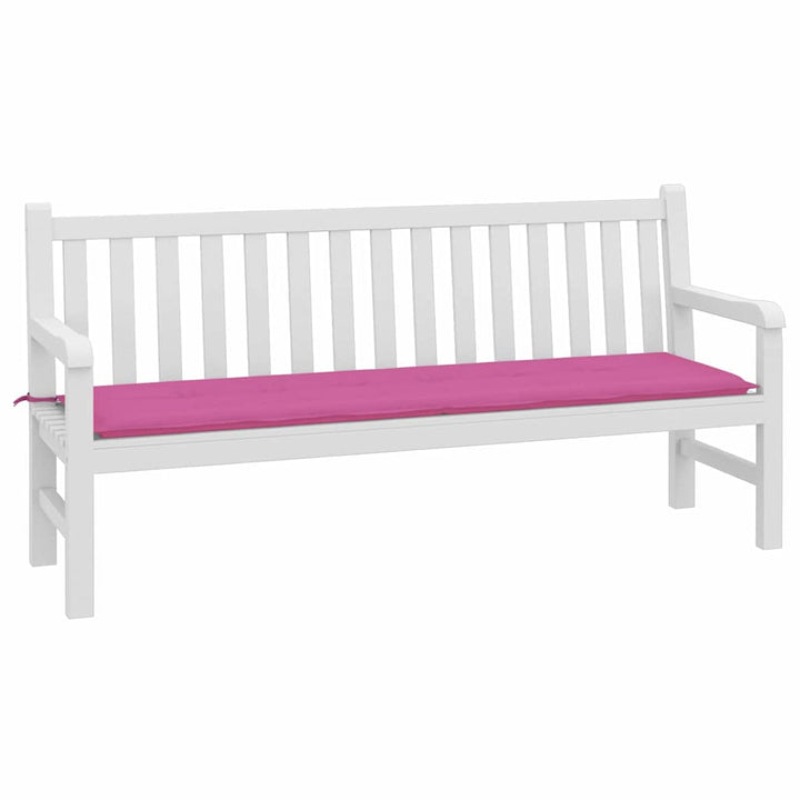 Bänk Kudde Oxford Tyg Rosa 150 X 50 X 3 Cm