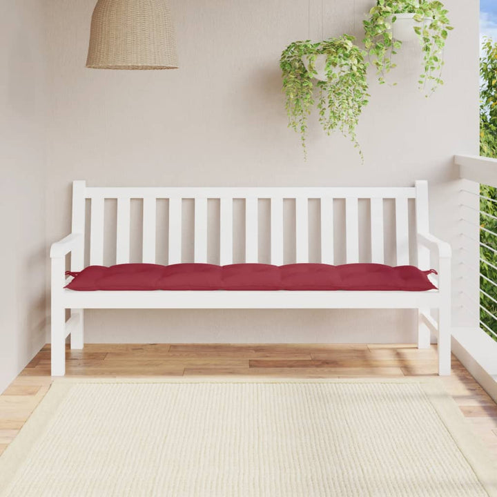 Bänkdyna För Trädgården 100X50X7Cm Oxfordtyg