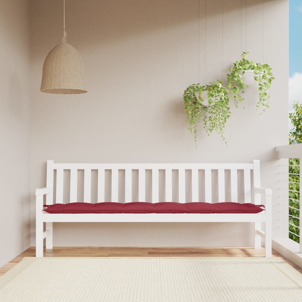 Bänkdyna För Trädgården 100X50X7Cm Oxfordtyg