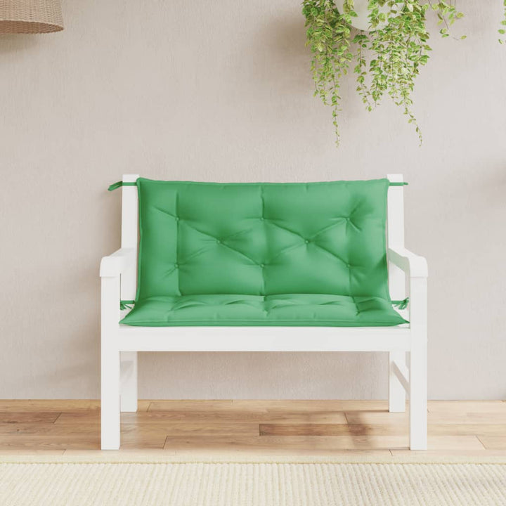 Bänkdynor För Trädgården 2St 120X50X7Cm Oxfordtyg
