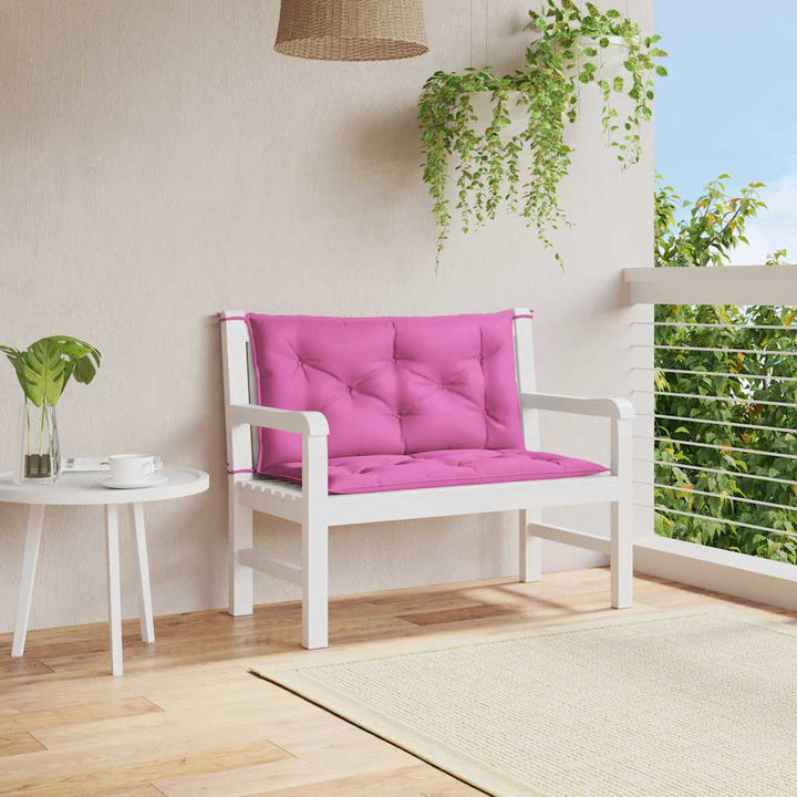 Bänkdyna För Trädgården Gräddvit 100X(50+50)X7 Cm Oxfordtyg