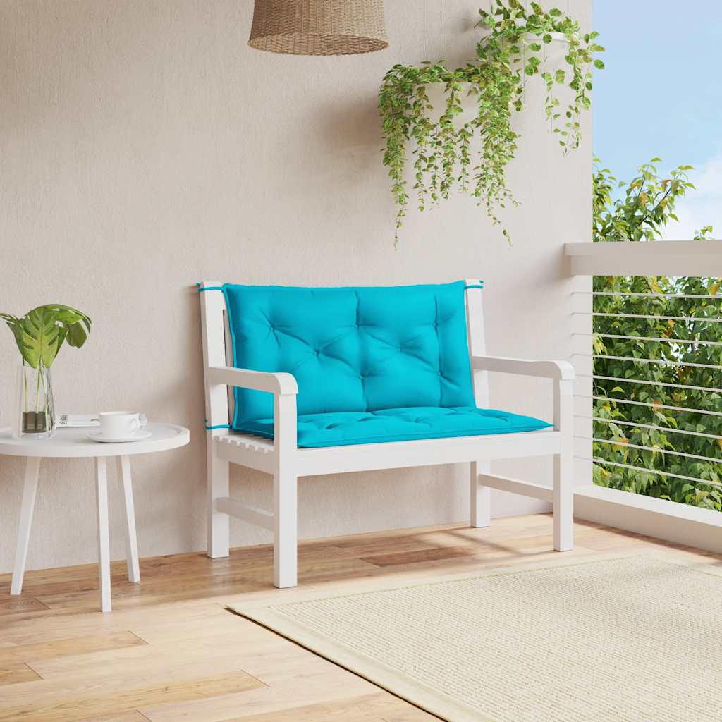 Bänkdyna För Trädgården Gräddvit 100X(50+50)X7 Cm Oxfordtyg