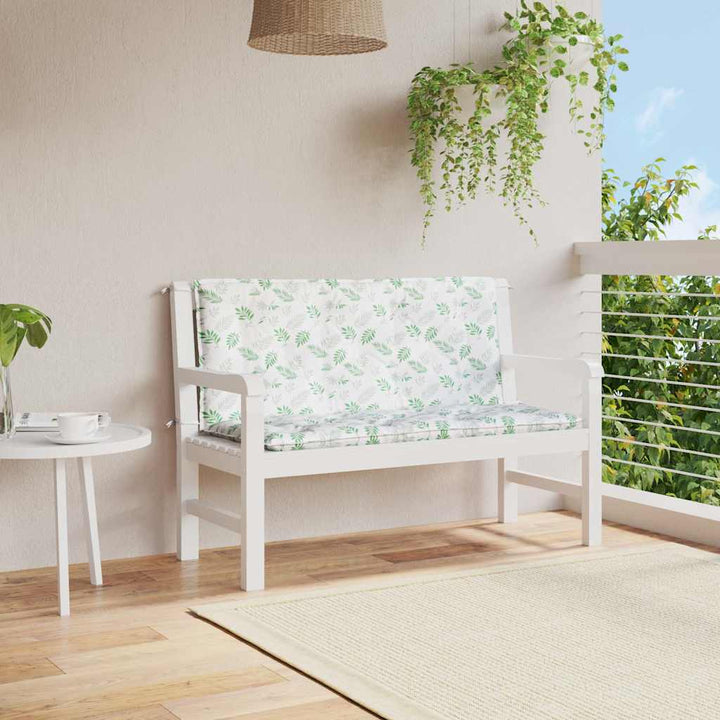 Bänkdyna För Trädgården Gräddvit 100X(50+50)X7 Cm Oxfordtyg