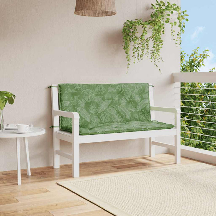 Bänkdyna För Trädgården Gräddvit 100X(50+50)X7 Cm Oxfordtyg