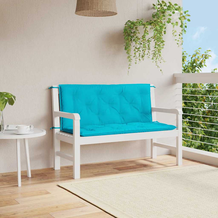 Bänkdyna För Trädgården Gräddvit 100X(50+50)X7 Cm Oxfordtyg