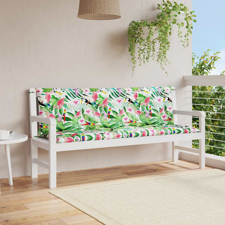 Bänkdyna För Trädgården Gräddvit 100X(50+50)X7 Cm Oxfordtyg