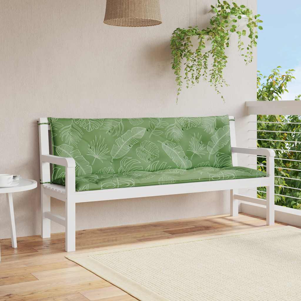 Bänkdyna För Trädgården Gräddvit 100X(50+50)X7 Cm Oxfordtyg