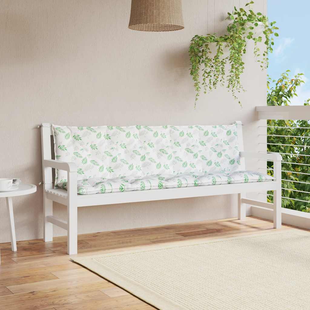Bänkdyna För Trädgården Gräddvit 100X(50+50)X7 Cm Oxfordtyg