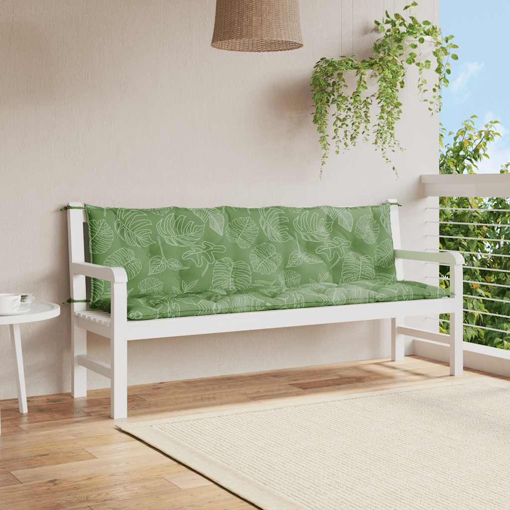 Bänkdyna För Trädgården Gräddvit 100X(50+50)X7 Cm Oxfordtyg