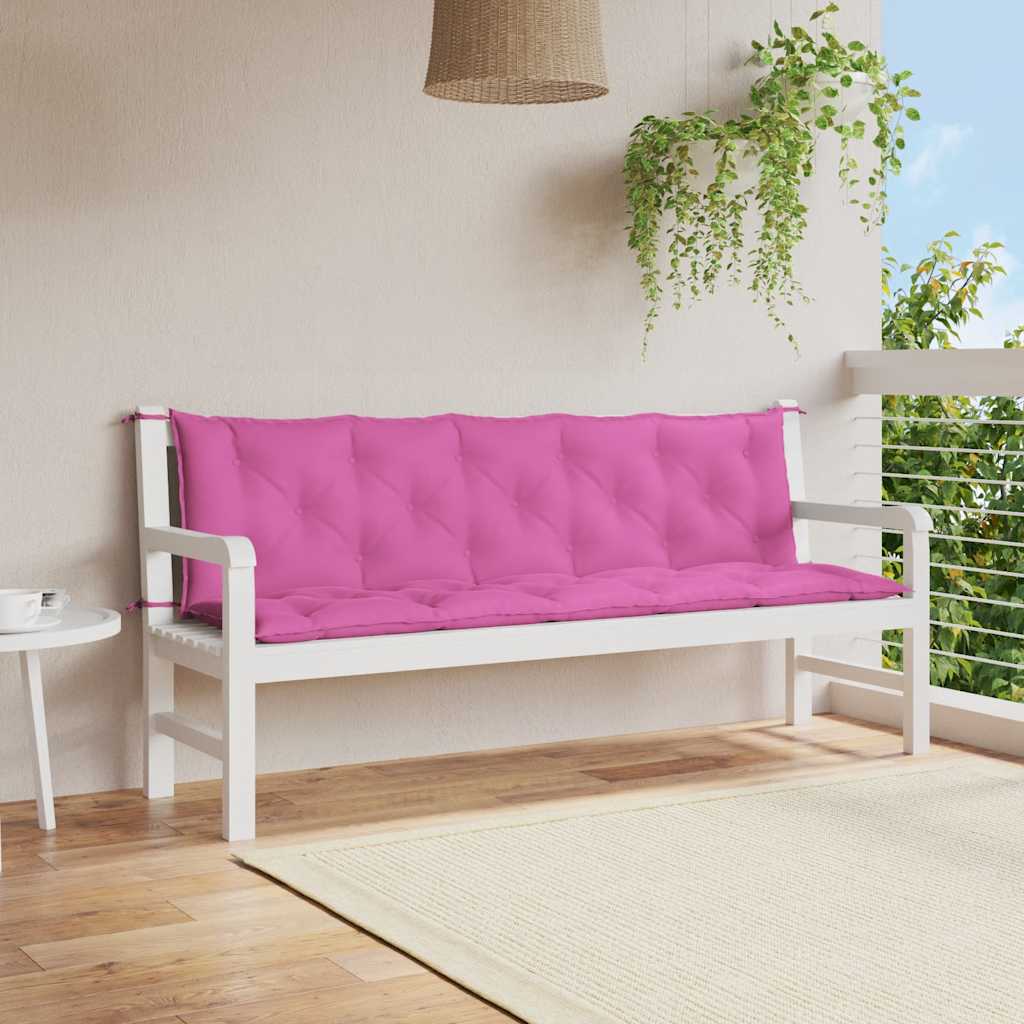 Bänkdyna För Trädgården Gräddvit 100X(50+50)X7 Cm Oxfordtyg